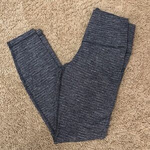 lululemon athletica Black and White Leggings